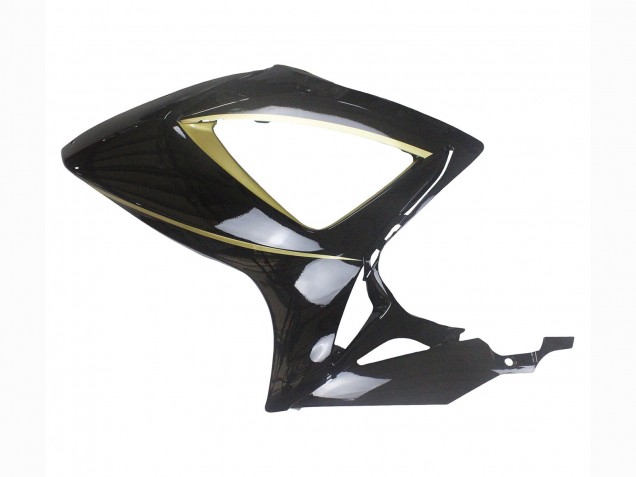 2006-2007 Glossy Black Gold Stripe Suzuki GSXR 600 / GSXR 750 Motorcycle Fairings UK