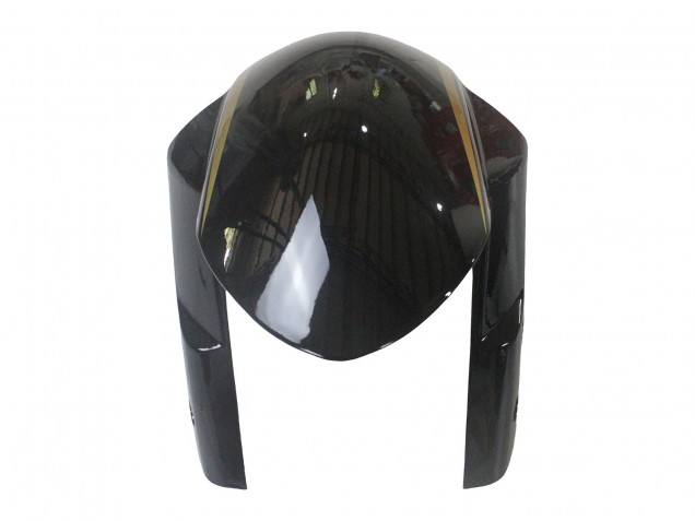 2006-2007 Glossy Black Gold Stripe Suzuki GSXR 600 / GSXR 750 Motorcycle Fairings UK