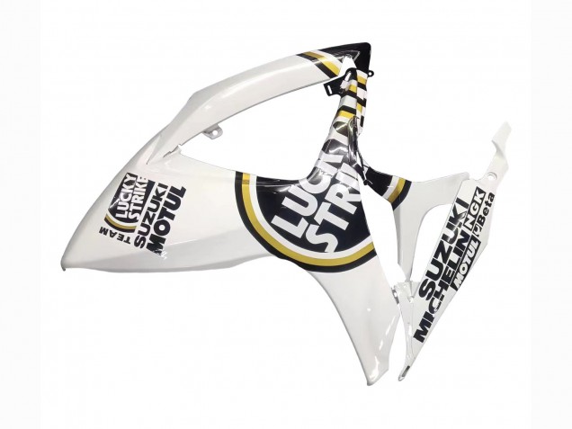 2006-2007 White Black Lucky Strike Motul Suzuki GSXR 600 / GSXR 750 Motorcycle Fairings UK