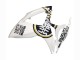 2006-2007 White Black Lucky Strike Motul Suzuki GSXR 600 / GSXR 750 Motorcycle Fairings UK