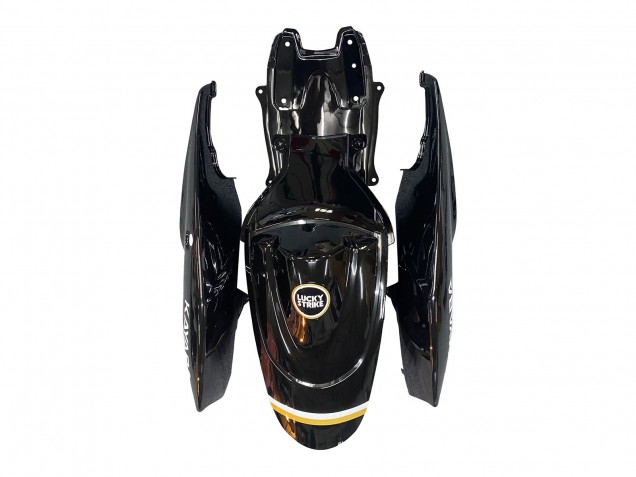 2006-2007 Glossy Black White Motul Lucky Strike Suzuki GSXR 600 / GSXR 750 Motorcycle Fairings UK