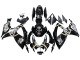 2006-2007 Glossy Black White Motul Lucky Strike Suzuki GSXR 600 / GSXR 750 Motorcycle Fairings UK