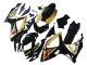 2006-2007 Gold Glossy Black Red Suzuki GSXR 600 / GSXR 750 Motorcycle Fairings UK