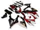 2006-2007 Red White Black Yellow Suzuki GSXR 600 / GSXR 750 Motorcycle Fairings UK