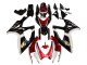 2006-2007 Red White Black Yellow Suzuki GSXR 600 / GSXR 750 Motorcycle Fairings UK