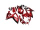 2006-2007 Red Black Suzuki GSXR 600 / GSXR 750 Motorcycle Fairings UK