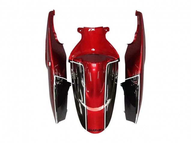2006-2007 Red Black Suzuki GSXR 600 / GSXR 750 Motorcycle Fairings UK