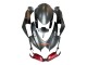 2008-2010 Matte Black Red Suzuki GSXR 600 / GSXR 750 Motorcycle Fairings UK