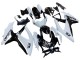 2008-2010 White Black Suzuki GSXR 600 / GSXR 750 Motorcycle Fairing UK