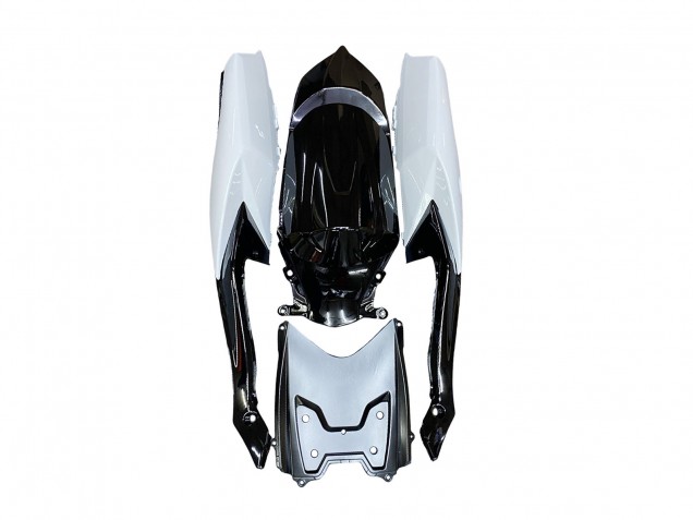 2008-2010 White Black Suzuki GSXR 600 / GSXR 750 Motorcycle Fairing UK