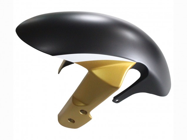 2008-2010 Matte Black White Gold Suzuki GSXR 600 / GSXR 750 Motorcycle Fairings UK