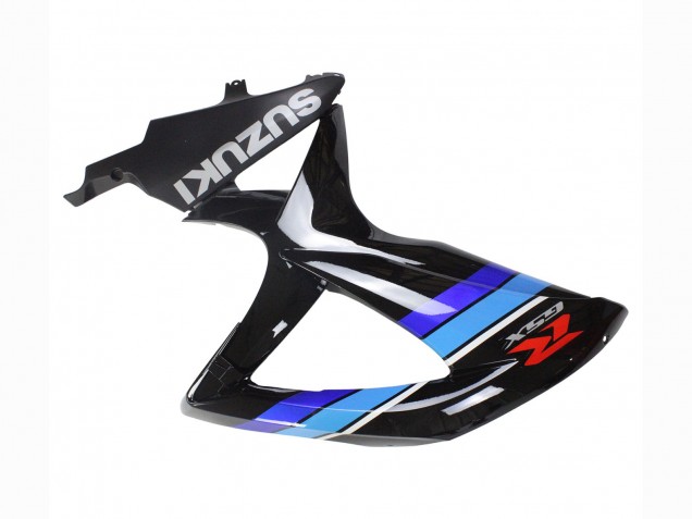 2008-2010 Glossy Black Blue Suzuki GSXR 600 / GSXR 750 Motorcycle Fairings UK
