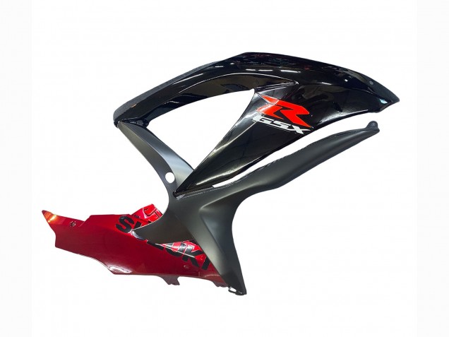 2008-2010 Red Glossy Black Suzuki GSXR 600 / GSXR 750 Motorcycle Fairing UK