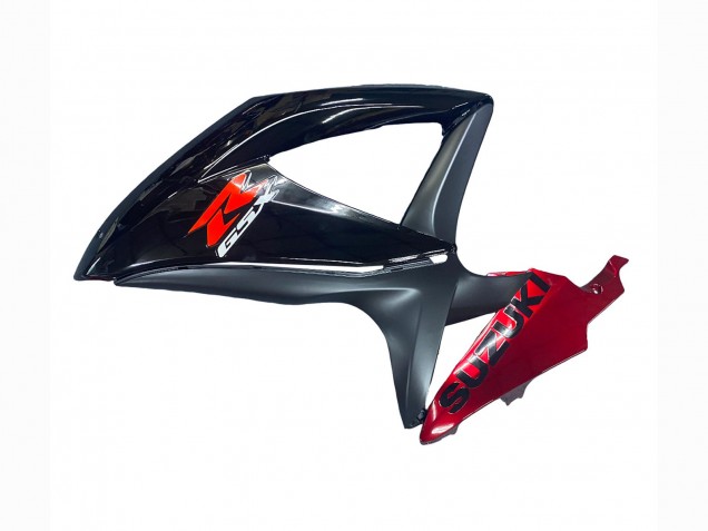 2008-2010 Red Glossy Black Suzuki GSXR 600 / GSXR 750 Motorcycle Fairing UK