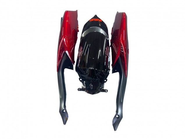 2008-2010 Red Glossy Black Suzuki GSXR 600 / GSXR 750 Motorcycle Fairing UK