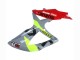 2008-2010 Grey Yellow Red Suzuki GSXR 600 / GSXR 750 Motorcycle Fairings UK