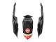 2008-2010 Glossy Black Red White Motul Lucky Strike Suzuki GSXR 600 / GSXR 750 Motorcycle Fairings UK