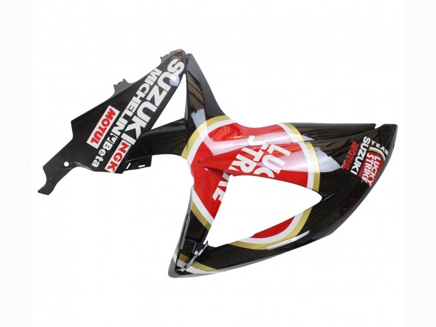 2008-2010 Glossy Black Red White Motul Lucky Strike Suzuki GSXR 600 / GSXR 750 Motorcycle Fairings UK