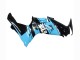 2011-2024 Glossy Black Light Blue Suzuki GSXR 600 / GSXR 750 Motorcycle Fairings UK