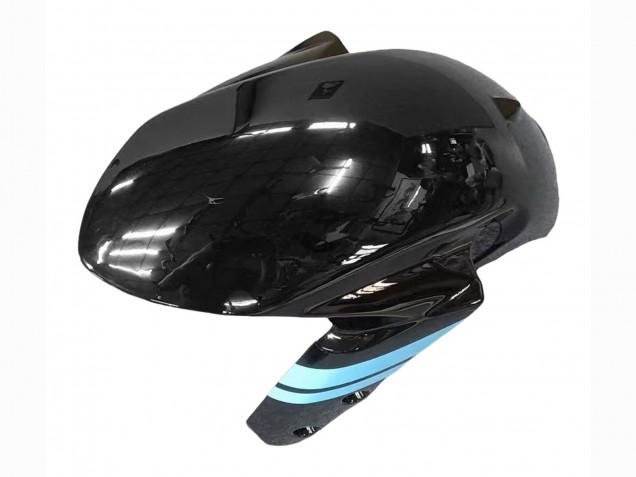 2011-2024 Glossy Black Light Blue Suzuki GSXR 600 / GSXR 750 Motorcycle Fairings UK