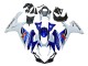 2011-2024 White Blue Red Suzuki GSXR 600 / GSXR 750 Motorcycle Fairing UK