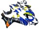 2011-2024 Blue Yellow Suzuki GSXR 600 / GSXR 750 Motorcycle Fairings UK