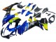 2011-2024 Blue Yellow Suzuki GSXR 600 / GSXR 750 Motorcycle Fairings UK