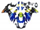 2011-2024 Blue Yellow Suzuki GSXR 600 / GSXR 750 Motorcycle Fairings UK