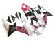 2011-2024 White Pink Black Corona Suzuki GSXR 600 / GSXR 750 Motorcycle Fairings UK