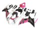 2011-2024 White Pink Black Corona Suzuki GSXR 600 / GSXR 750 Motorcycle Fairings UK