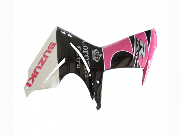 2011-2024 White Pink Black Corona Suzuki GSXR 600 / GSXR 750 Motorcycle Fairings UK