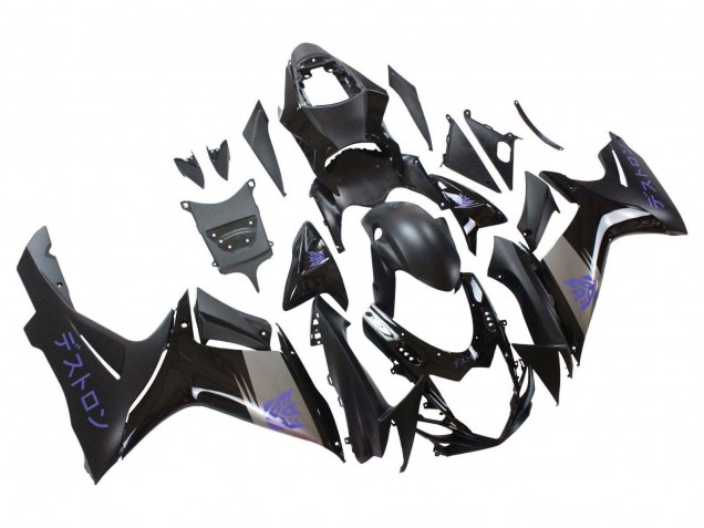 2011-2024 Matte Black Grey Purple Suzuki GSXR 600 / GSXR 750 Motorcycle Fairings UK
