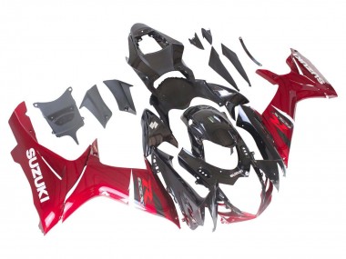 Buy 2011-2024 Red Glossy Black Suzuki GSXR 600 / GSXR 750 Bike Fairings UK