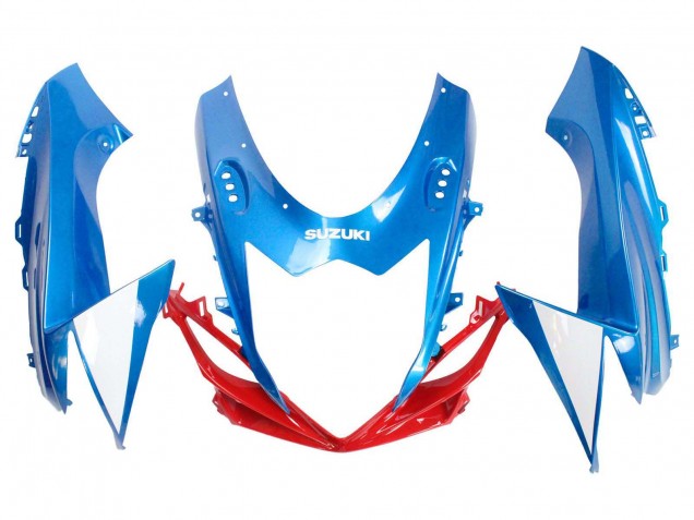 2011-2024 Blue White Red Suzuki GSXR 600 / GSXR 750 Motorcycle Fairings UK