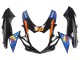 2011-2024 Light Blue Orange Black White Shark 46 Suzuki GSXR 600 / GSXR 750 Motorcycle Fairings UK