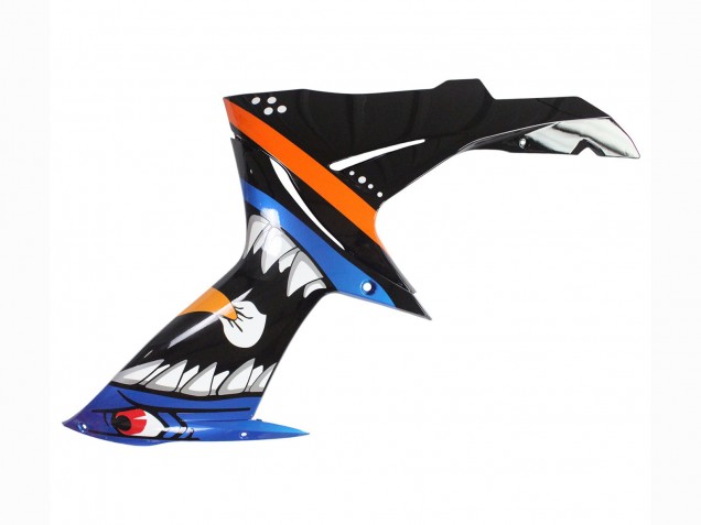 2011-2024 Light Blue Orange Black White Shark 46 Suzuki GSXR 600 / GSXR 750 Motorcycle Fairings UK