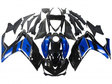 Buy 2015-2018 Blue Glossy Black Yamaha YZF R3/R25 Motorcycle Fairing UK