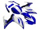 2015-2018 White Blue Black Racing Yamaha YZF R3/R25 Motorcycle Fairings UK