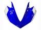 2015-2018 White Blue Black Racing Yamaha YZF R3/R25 Motorcycle Fairings UK