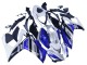 2015-2018 White Blue Black Yamalube Yamaha YZF R3/R25 Motorcycle Fairings UK