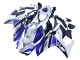 2015-2018 White Blue Black Yamalube Yamaha YZF R3/R25 Motorcycle Fairings UK