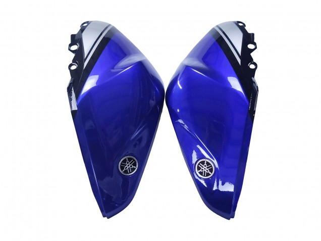 2015-2018 White Blue Black Yamalube Yamaha YZF R3/R25 Motorcycle Fairings UK