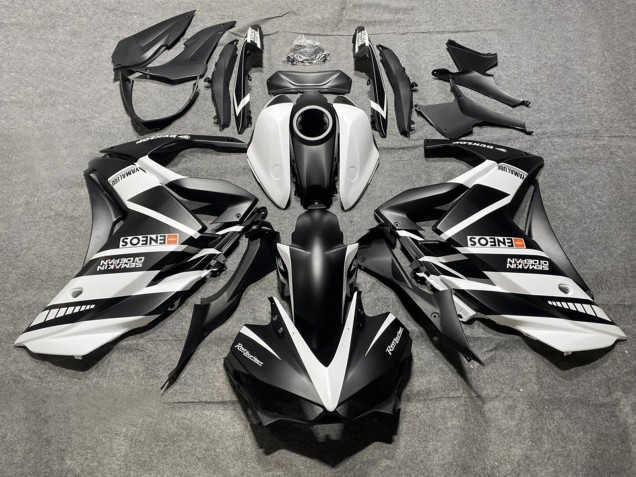 2015-2018 White Black Yamalube ENEOS Yamaha YZF R3/R25 Motorcycle Fairings UK