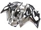 2015-2018 Silver Black Yamaha YZF R3/R25 Motorcycle Fairings UK