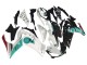 2015-2018 White Green Glossy Black Yamaha YZF R3/R25 Motorcycle Fairings UK