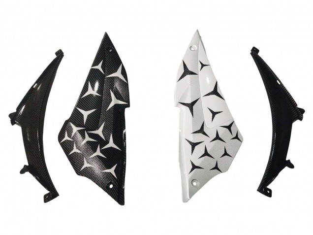 2015-2018 White Green Glossy Black Yamaha YZF R3/R25 Motorcycle Fairings UK