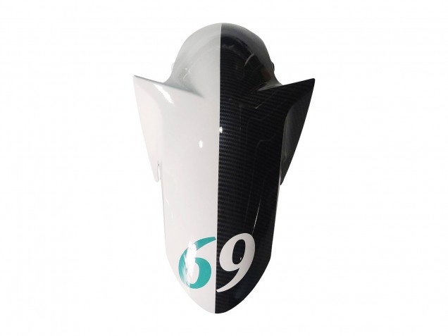 2015-2018 White Green Glossy Black Yamaha YZF R3/R25 Motorcycle Fairings UK