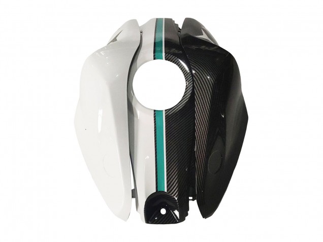 2015-2018 White Green Glossy Black Yamaha YZF R3/R25 Motorcycle Fairings UK