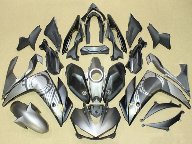 2015-2018 Grey Black Yamaha YZF R3/R25 Motorcycle Fairings UK