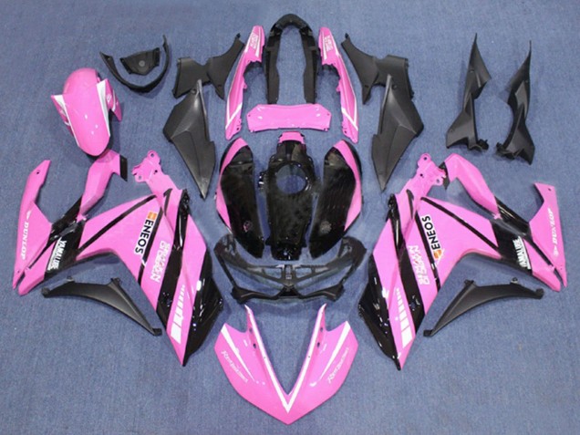 2015-2018 Pink Black Yamalube ENEOS Yamaha YZF R3/R25 Motorcycle Fairings UK